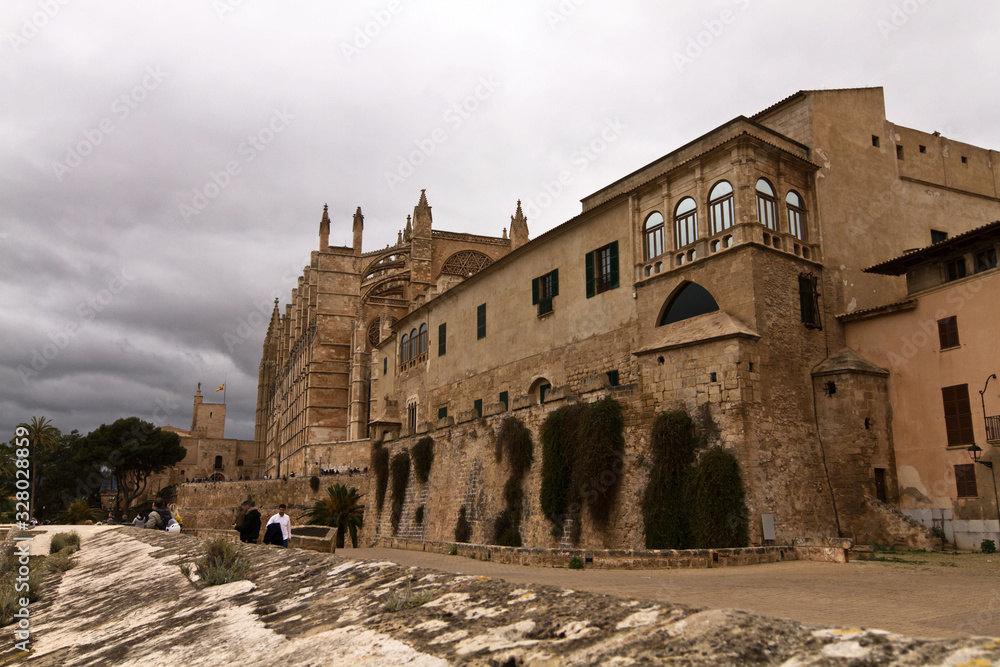 Fototapeta premium Kathedrale der Heiligen Maria, Mallorca