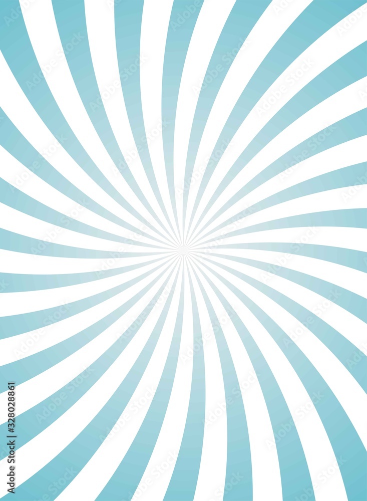 Sunlight swirl rays background. blue and white spiral burst wallpaper. Sunlight swirl rays background. blue and white spiral burst wallpaper.