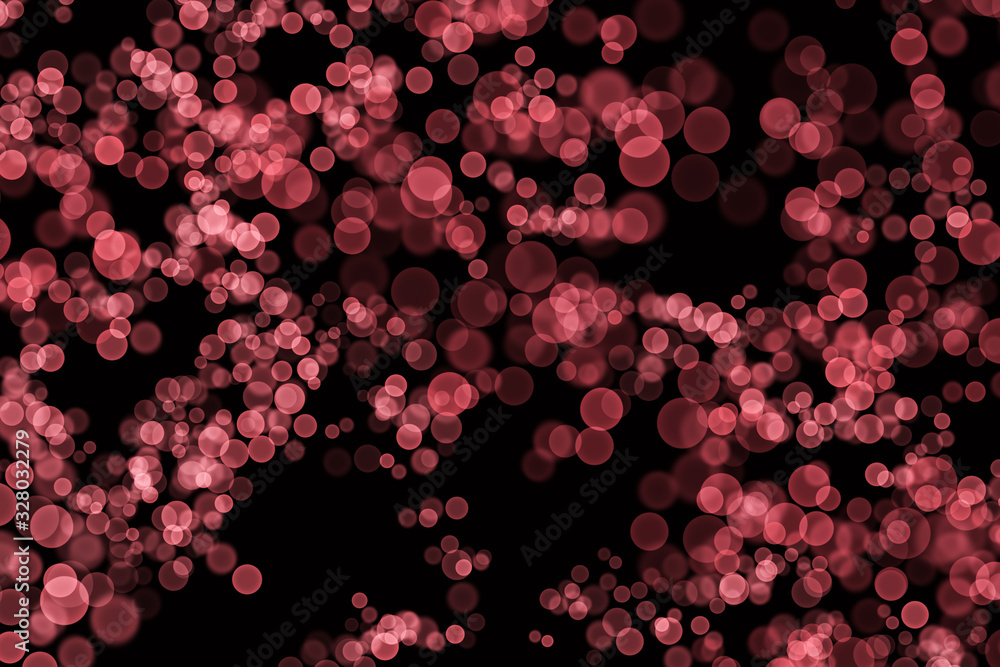 Abstract Blur Bokeh lights effect on flamingo, pink colour, Black Background, Glitter, Defocused, Seamless polka dot pattern , Creative, Illustration design Abstract Blur Bokeh lights effect on flamingo, pink colour, Black Background, Glitter, Defocused, Seamless polka dot pattern , Creative, Illustration design