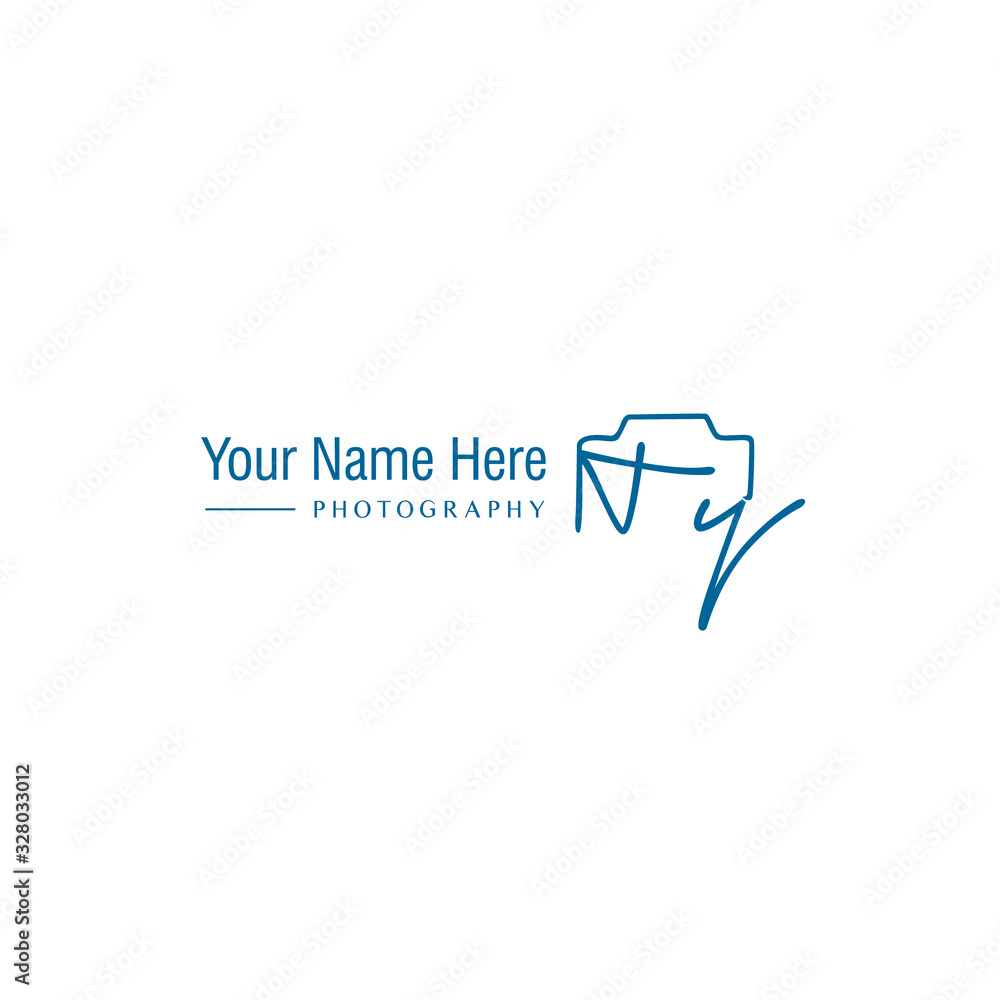Ty Initial Signature Photography Logo Ty Initial Signature Photography Logo