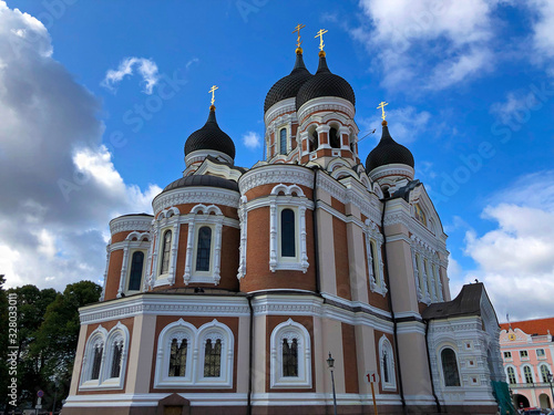 Tallinn   Estonia    Alexander Nevsky Cathedral an orthodox cathedral.