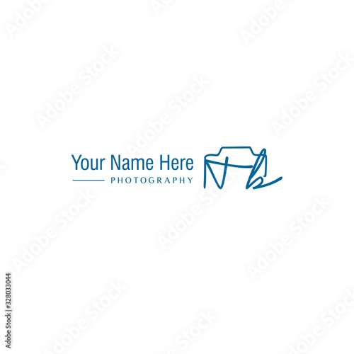 Tb Initial Signature Photography Logo
