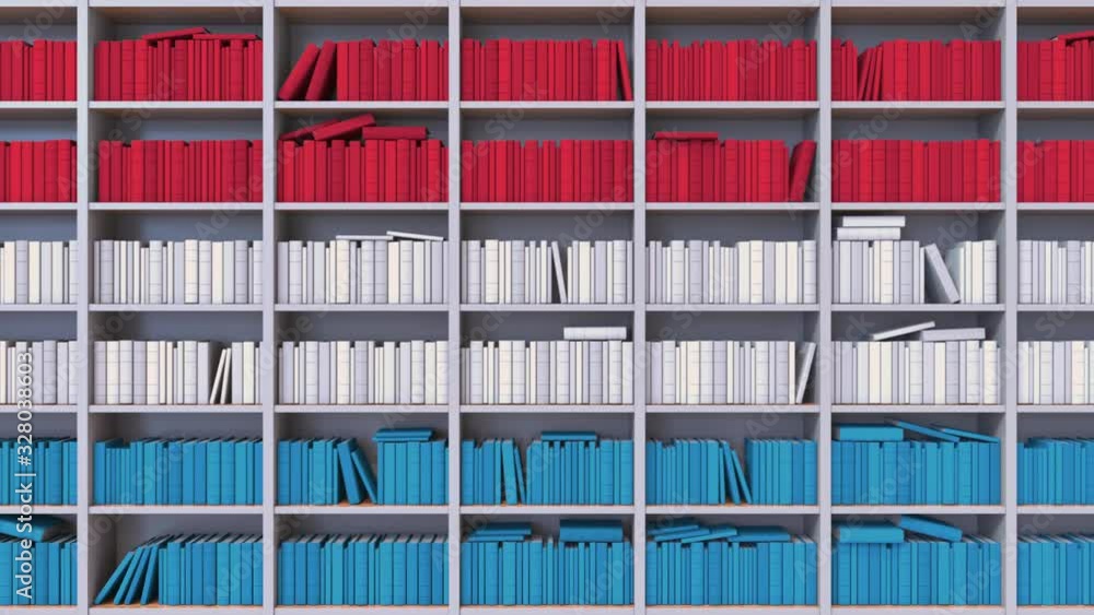 Spines of books compose flag of Luxembourg. Luxembourgian culture or science Spines of books compose flag of Luxembourg. Luxembourgian culture or science