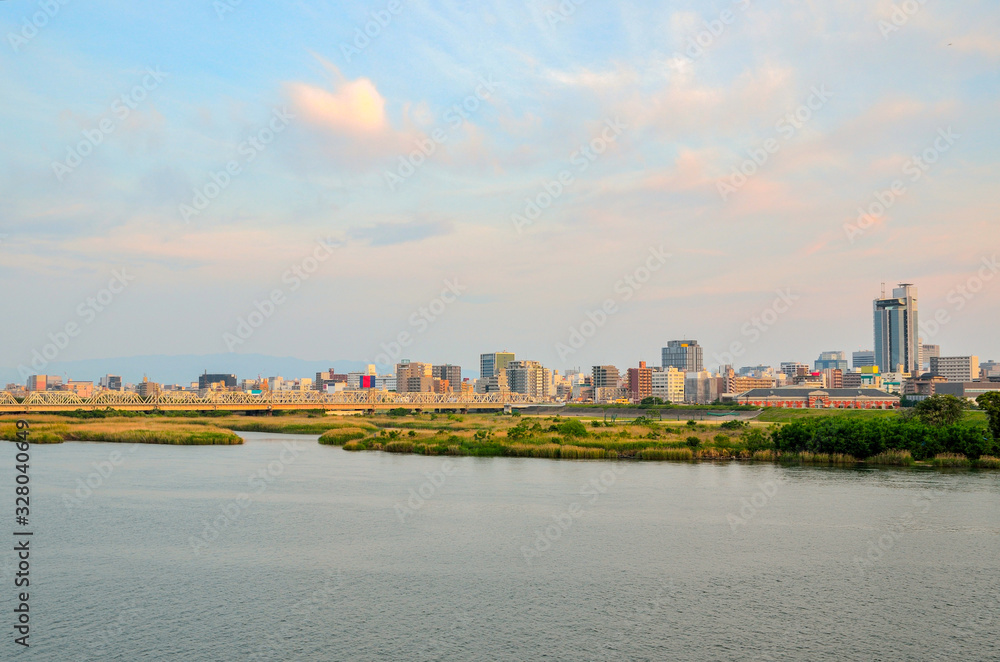 大阪の淀川