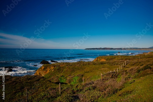 Pacific coast of California