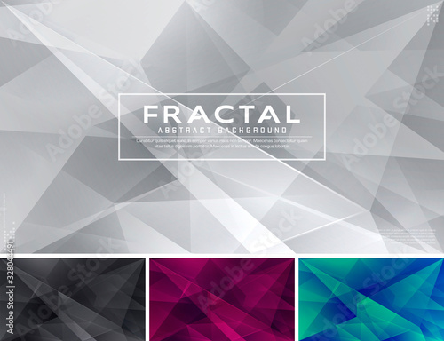 Fractal abstract background