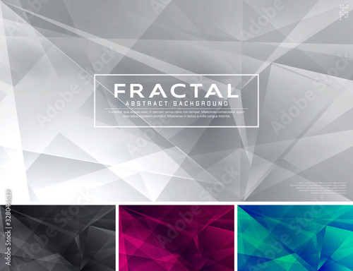 Fractal abstract background