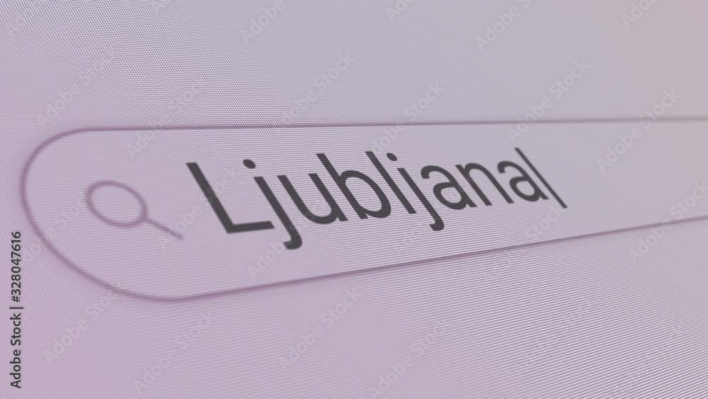 Ljubljana Search Bar Close Up Single Line Typing Text Box Layout Web Database Browser Engine Concept Ljubljana Search Bar Close Up Single Line Typing Text Box Layout Web Database Browser Engine Concept