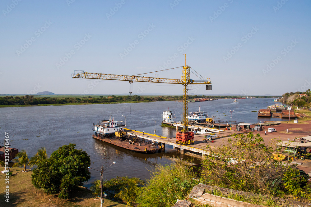 indústria nautica em Corumbá, Mato Grosso do Sul, Brasil