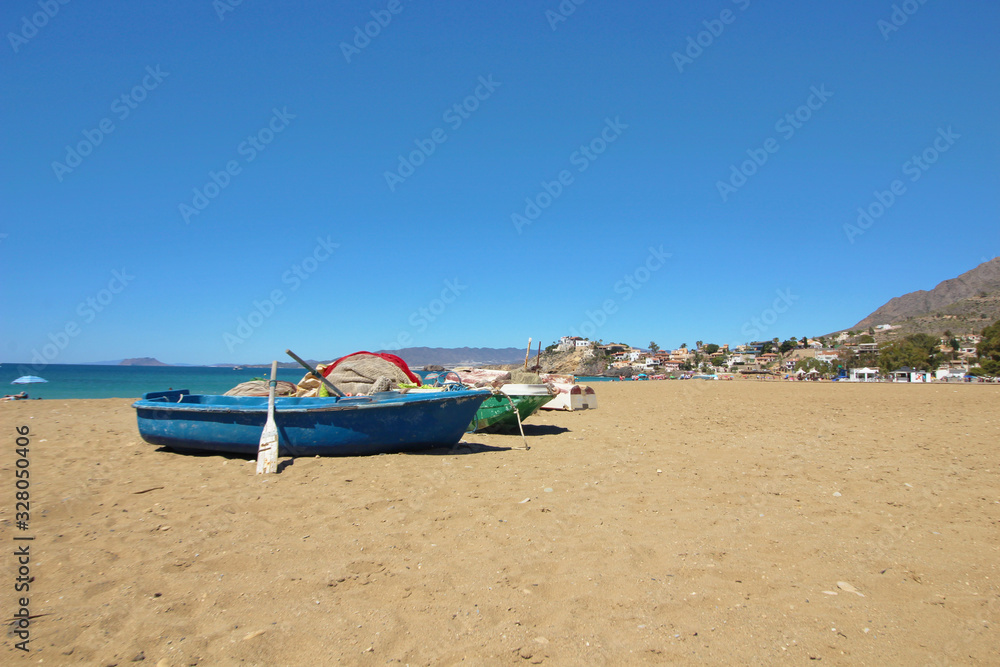 Playa de Bolnuevo, Mazarrón, Murcia, España Playa de Bolnuevo, Mazarrón, Murcia, España