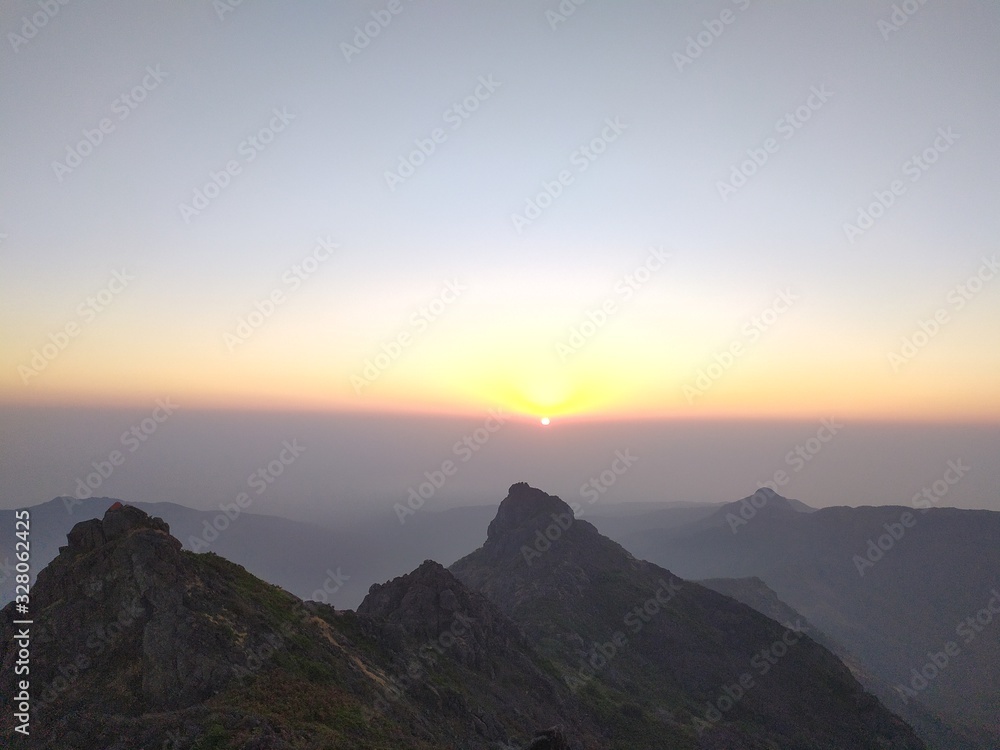 sunrise in the mountains sunrise in the mountains