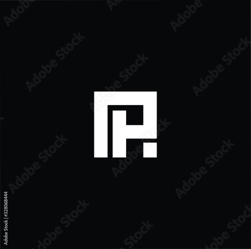Initial based modern and minimal Logo. PH HP PA AP letter trendy fonts monogram icon symbol. Universal professional elegant luxury alphabet vector design