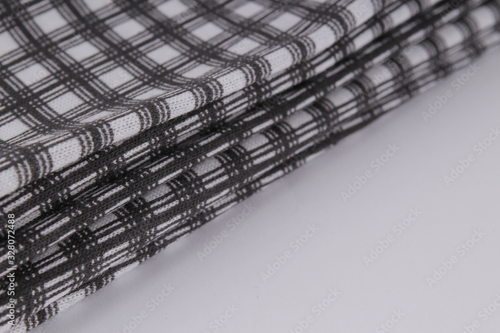 the texture of the fabric on a white background the texture of the fabric on a white background