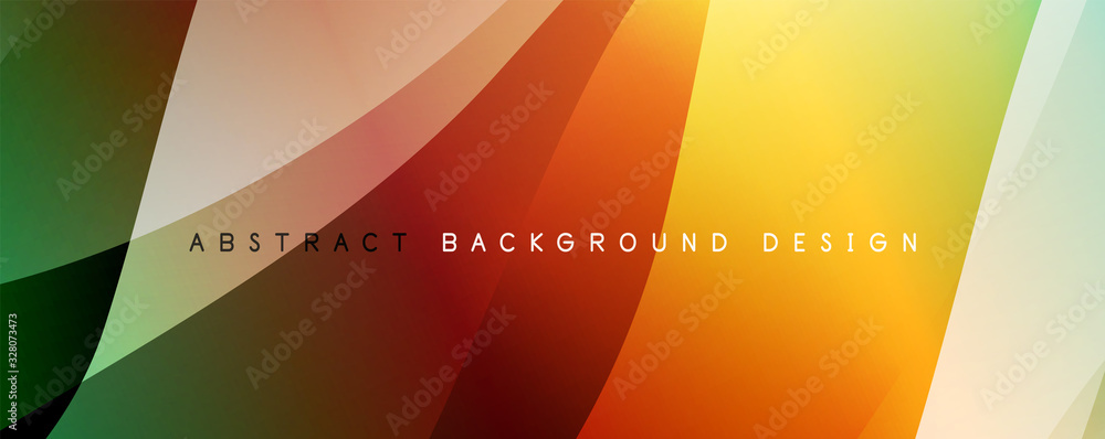 Wave liquid style lines with shadows and light on gradient background Wave liquid style lines with shadows and light on gradient background