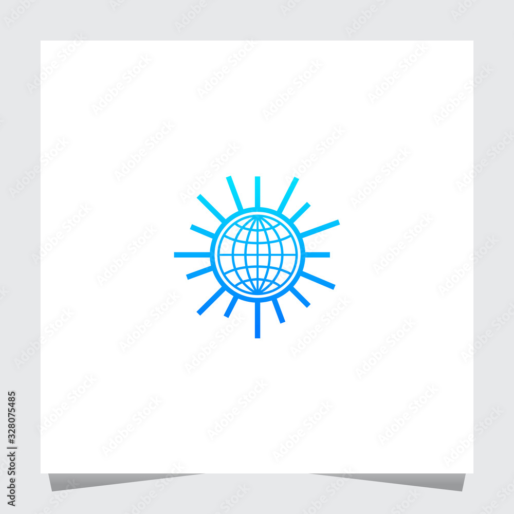 Globe tech Logo inspirations template Globe tech Logo inspirations template