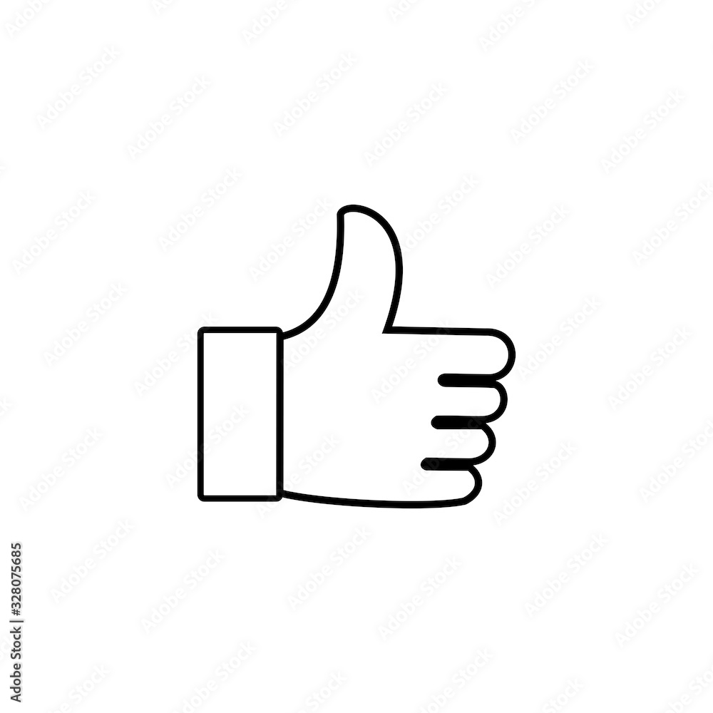 like icon vector illustration sign like icon vector illustration sign