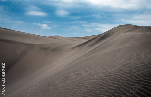 Huacachina Peru. Desert. Dunes. 