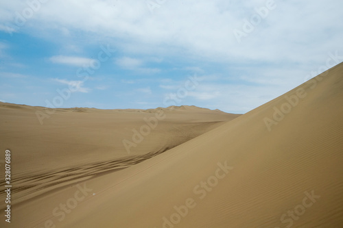 Huacachina Peru. Desert. Dunes. © A
