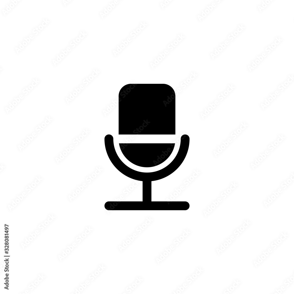 Vector illustration, mic icon design Vector illustration, mic icon design