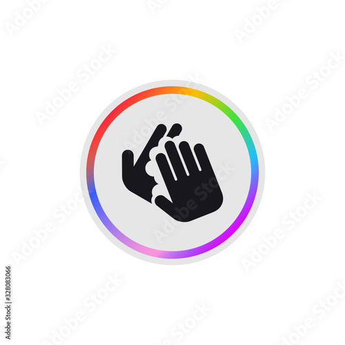 Handwash -  Modern App Button
