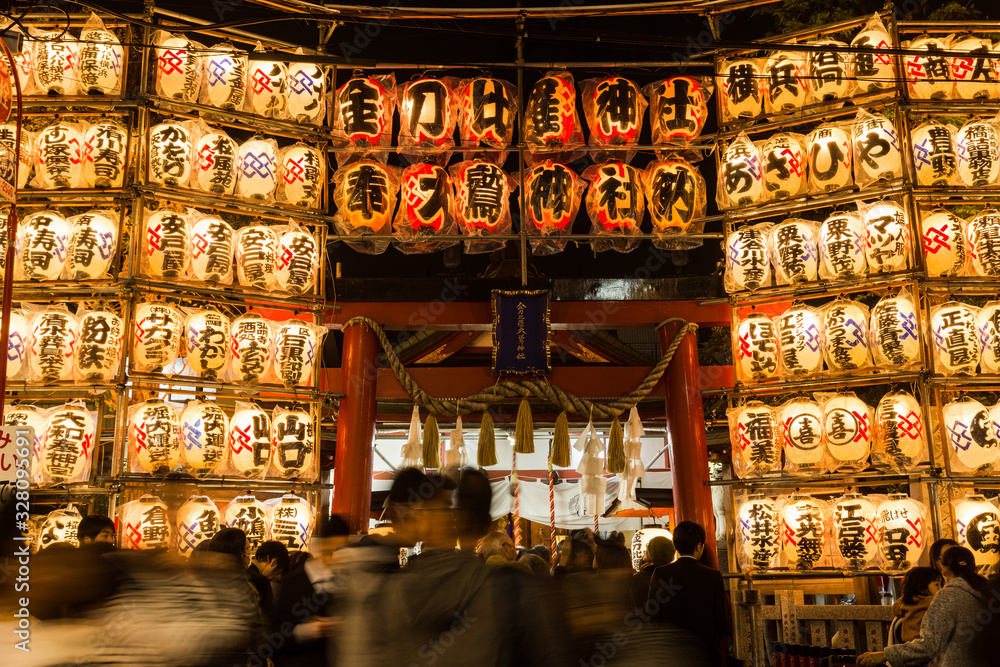 金刀比羅神社　YOKOHAMA　JAPAN　日本