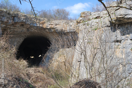 Prohodna, the eyes of a god - karst cave in north central Bulgaria.