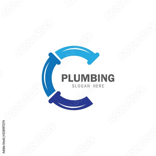 Plumbing service icon