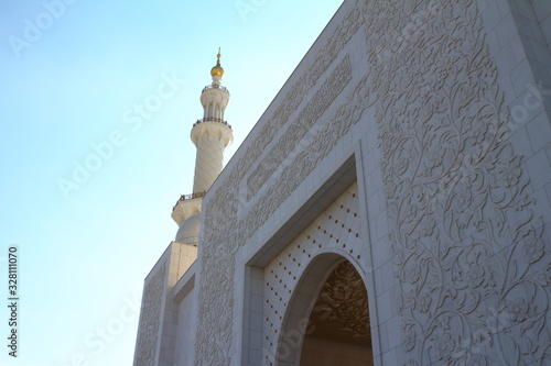 Sheik Zaied Mosque of Abu Dhabi photo