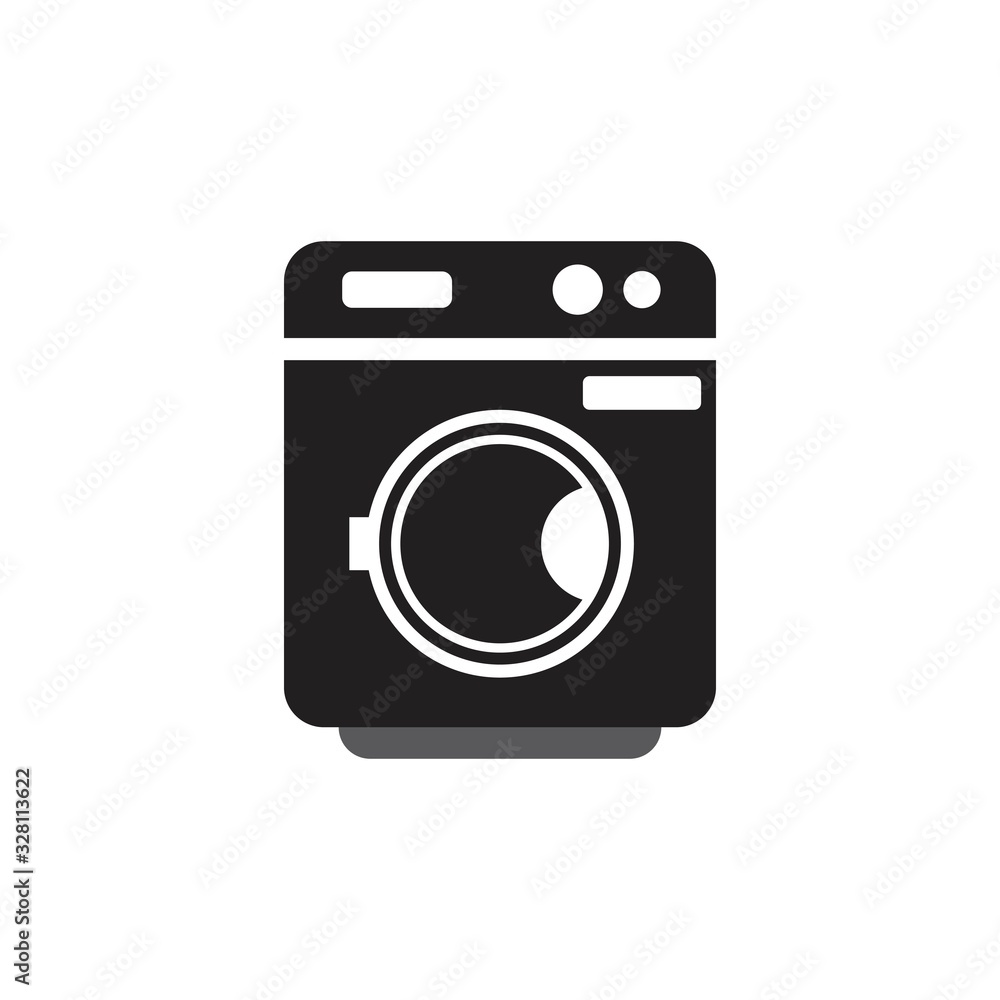 washing machine vector
