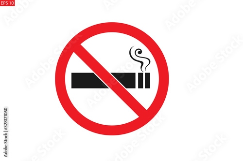Cigarette not allow icon