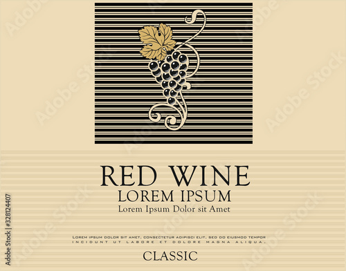 WINE LABEL SPARKLING AND STILL PROSECCO AND AMARONE