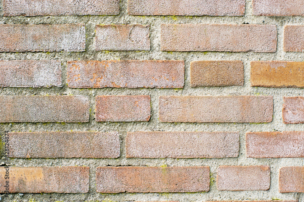 Obraz premium Vintage old stone brick wall background