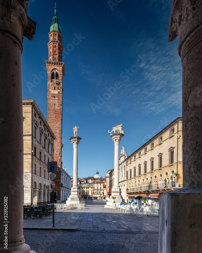 Carta da parati Vicenza. Piazza dei Signori