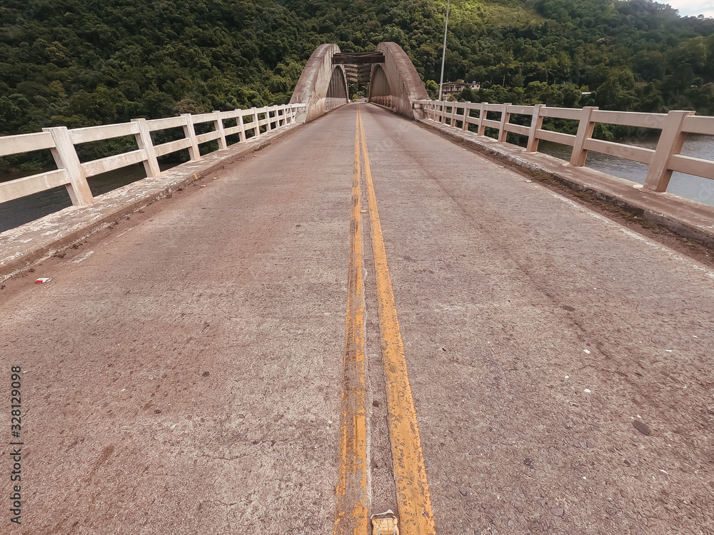 suspension bridge in Bento Gonçalves Rio Grande do Sul