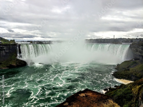 CANADIAN SIDE NIAGARA FALLS MIST