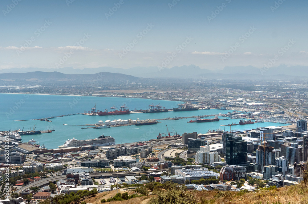 Kapstadt Hafen, Seehafen, Containerhafen, Tankschiffhafen