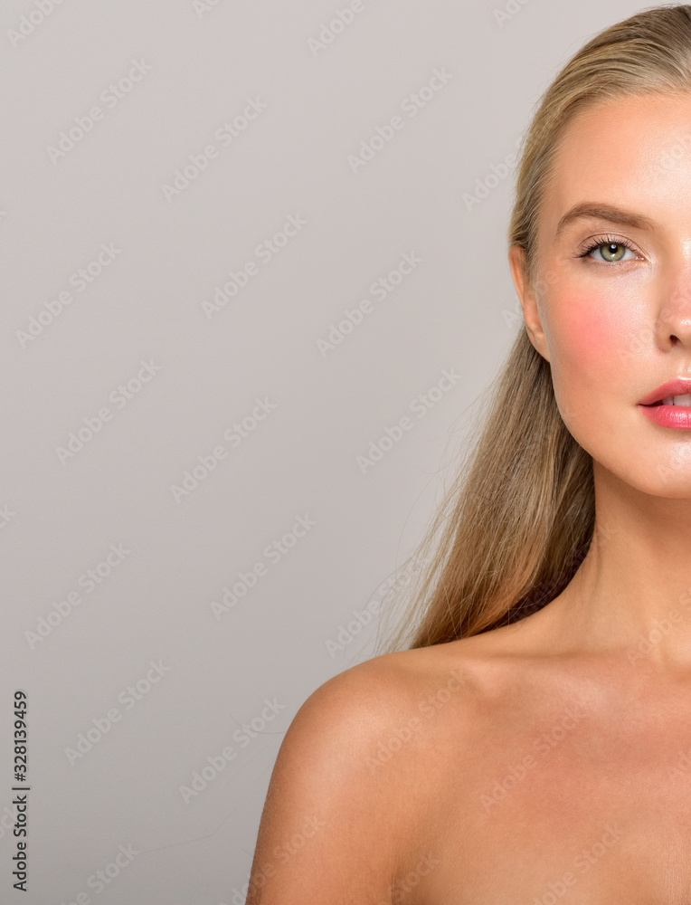 Beauty Fashion Model Woman with Long and Healthy Hair. Professional Makeup. Beauty Fashion Model Woman with Long and Healthy Hair. Professional Makeup.