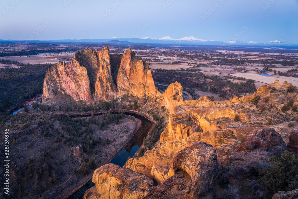Sunrise at Smith Rock State Park