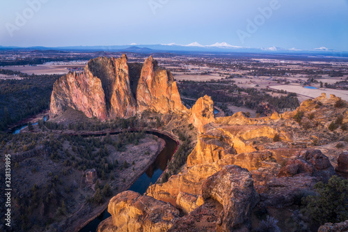 Sunrise at Smith Rock State Park