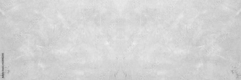 Fototapeta premium Old wall panorama texture cement dirty gray with black background abstract grey and silver color design are light with white background.
