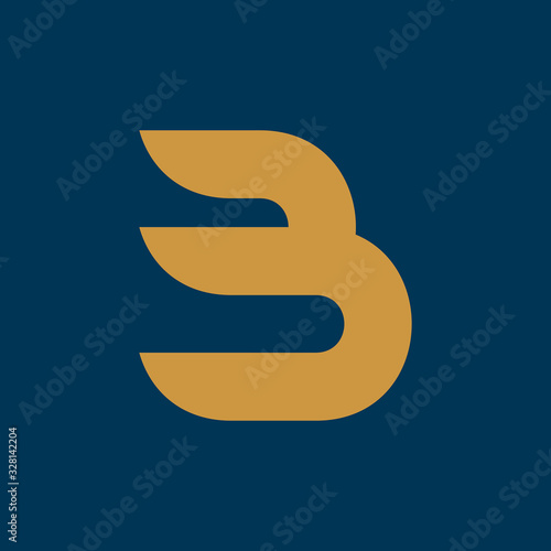 Letter B logo. Icon design. Template elements - vector sign Free Download Letter B logo. Icon design. Template elements - vector sign - GFXLoad