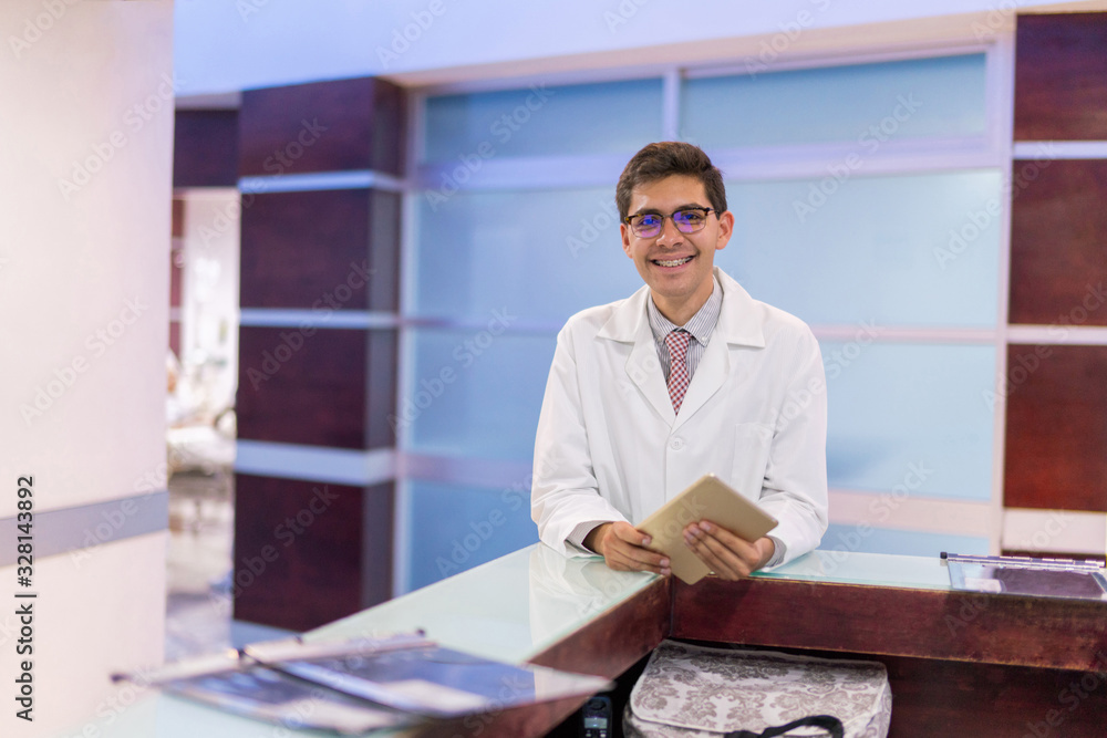 doctor smiling doctor smiling