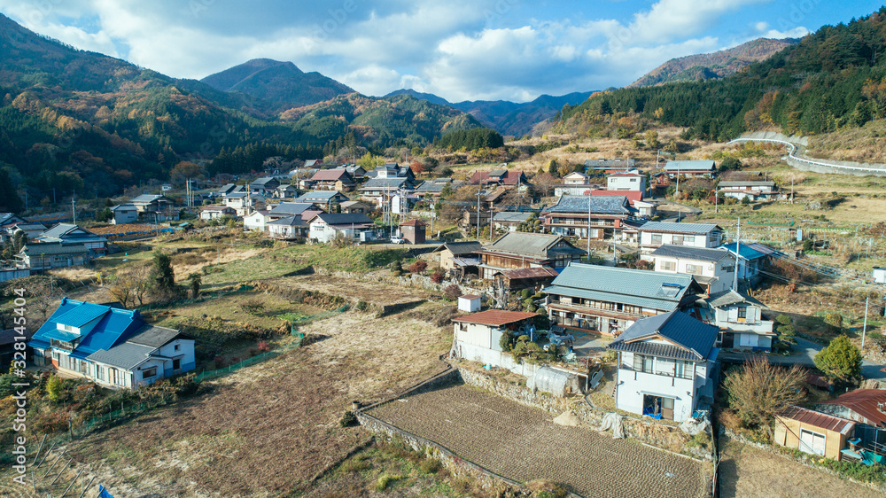 The Village Surrounded with Mountains The Village Surrounded with Mountains