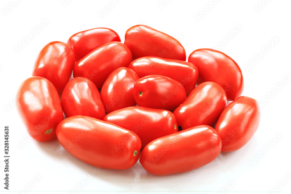 These are plum tomatoes These are plum tomatoes