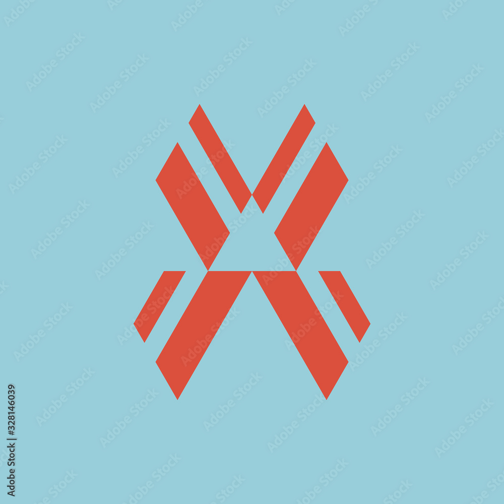 Letter X logo. Icon design. Template elements - vector sign Letter X logo. Icon design. Template elements - vector sign