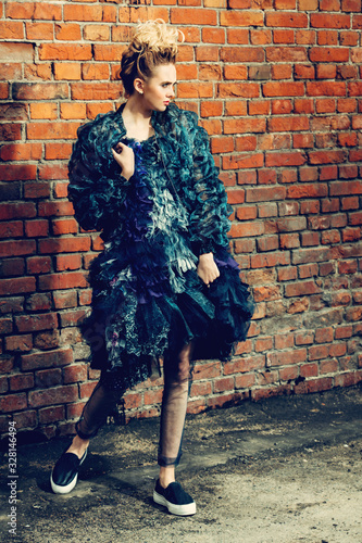 Schilderij op canvas haute couture clothing
