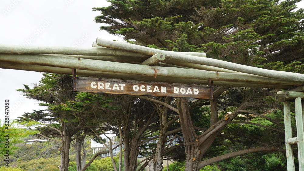 Scenes along the Great Ocean Road in Victoria/Australia Scenes along the Great Ocean Road in Victoria/Australia