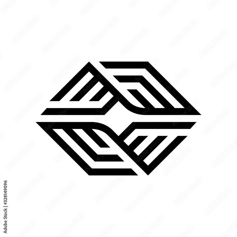 Abstract logo. Icon design. Template elements - vector sign Abstract logo. Icon design. Template elements - vector sign