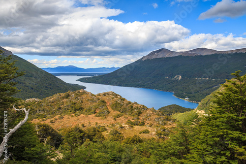 Lake Escondido and Paso Garibaldi Ushuaia in summer