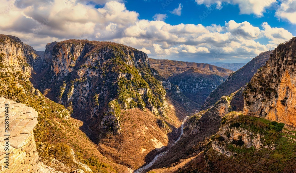 Fototapeta premium landscape in the mountains